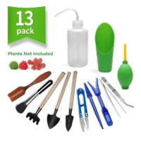 13Pcs-Garden-Planter-Kit-DIY-Sowing-Shovel-Scoop-Bucket-Spoon-Succulents-Seedlings-Tool-Bonsai-Fertilizer-Drilling סט חובה הכולל 13 כלים ואביזרים מיוחדים לטיפוח וטיפול איכותי בצמחים