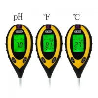 Soil-PH-Meter-Tester-Soil-Tester-PH-Moisture-meter-Temperature-Sunlight-Intensity-measurement-Analysis-Soil-Acidity-1 בודק קרקע דיגיטלי חכם 4 ב 1 - מכשיר למדידת רמת החומציות PH, טמפרטורה, לחות / רטיבות ותאורה לגידול צמחים