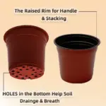 7-Size-Plastic-Nursery-Flowers-Pots-Nutrition-Grow-Bowl-Seedling-Tray-for-Garden-Desktop-Potted-Nursery-3.webp עציצי שתילה גמישים מפלסטיק לשימוש רב-פעמי - עם חורי ניקוז להנבטה, זריעה והעתקת שתילים | 50/100 יחידות במגוון גדלים לבחירה