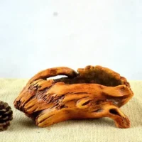 Cute-Mini-Wooden-Cement-Plant-Flower-Pot-Garden-Home-Office-Decor-Planter-Small-Bonsai-Pots-Home-3 עציץ דמוי גזע עץ ריאליסטי לבונסאי וסוקולנטים עשוי שרף (Resin) - עיצוב כפרי דקורטיבי לשולחן