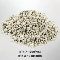 אבני פומיס גדולות ומערורבות
