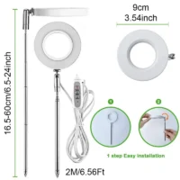 kf-S2f422fc5b7dc414f93a66b1479a56f1c9-Full-Spectrum-Indoor-Solar-LED-Growth-Light-Four-Gear-Dimming-Fleshy-Viridiplantae-Flower-Floor-Telescopic-Fill תאורת LED מתכווננת לצמחים בעלת ספקטרום אור מלא - 4 מצבי עמעום + הגדרת זמן תאורה