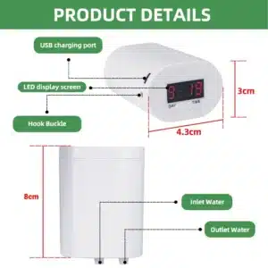 kf S4da004d20a17447eb44dff4721e0a66e5 Automatic Plant Flower Watering Pump Home Sprinkler Drip Irrigation Device 2 4 8 16 Heads Pump