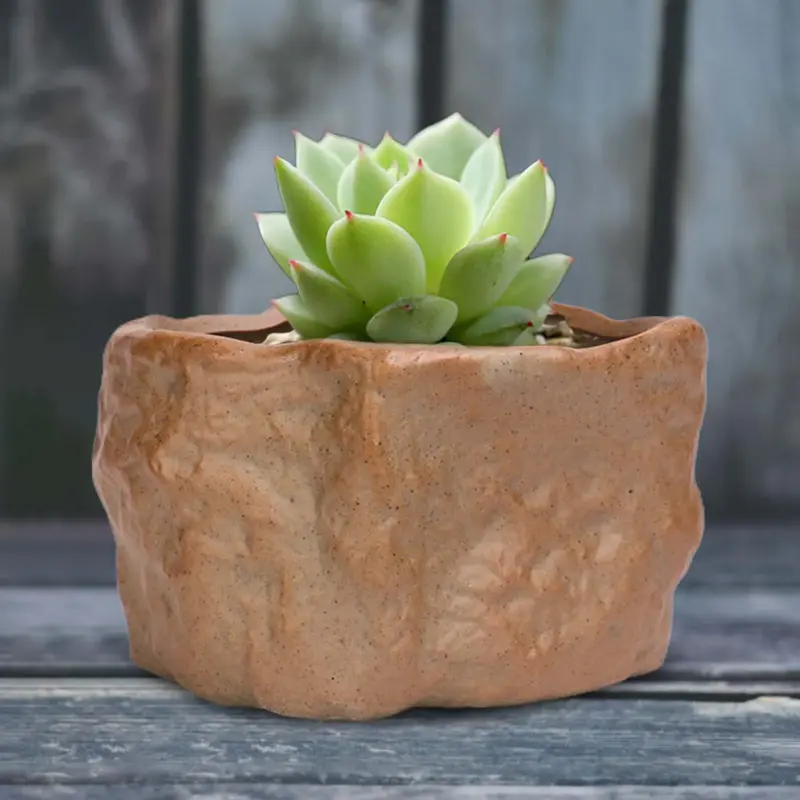 kf-Sbc0bafd7317a4a85855e8d649688af36s-Ceramic-Stone-Shape-Small-Plants-Pot-Succulent-Plant-Flower-Pot-Bonsai-Cactus-Home-Living-Room-Decor עציץ בצורת אבן מקרמיקה איכותית- מתאים לסוקולנטים וקקטוסים בעיצוב נורדי לבית ולמשרד