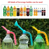 kf-Sbe29e602462d4267915ceb9fb66e8a490-Gardening-Plant-Watering-Handheld-dual-purpose-water-spray-Bottle-Water-Can-Top-Waterers-Shower-Seedling-Irrigation.webp ידית רב-תכליתית להשקיה של צמחים - מתחברת בקלות לכל בקבוק ובכך נהפכת למזלף משפך / דוש