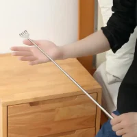 מיני מגרפה מתכווננת טלסקופית לטיפול ושתילה בטרריום