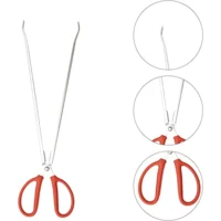 kf-Sb287fbd26c984935b4835d5e4aeef6990-Multi-function-Stainless-Steel-Tongs-Red-Handle-Anti-slip-Tooth-Clamp-of-Outdoor-Sea-Crab-Ricefield מלקחיים מקצועיות לטיפול בטרריום - לעיצוב, שתילה ותחזוקה מדויקים