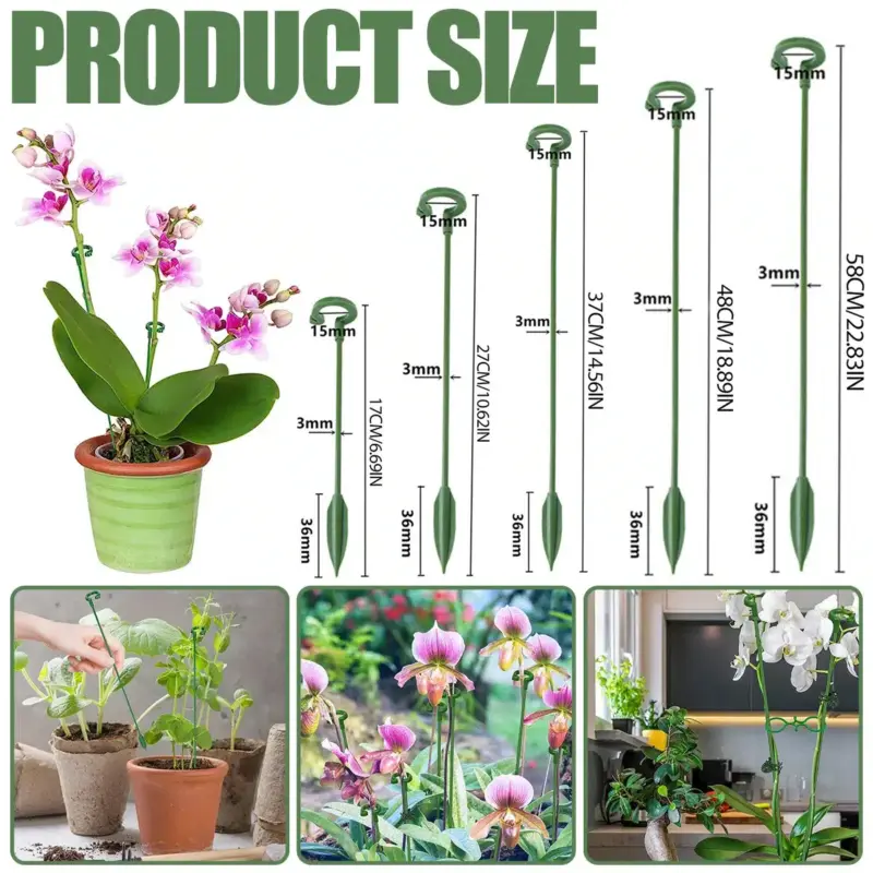 kf-Sf8ffbde573a04f27b4759787bd79773dO-10Pcs-Plant-Supports-Stakes-Reusable-Flower-Vegetable-Holder-Sticks-Floral-Plants-Stand-for-Indoor-Outdoor-Garden סט 10 יתדות תמיכה לצמחים המעודדים צמיחה ישרה ונותנים תמיכה לגבעולי הצמח רב-שימושיים
