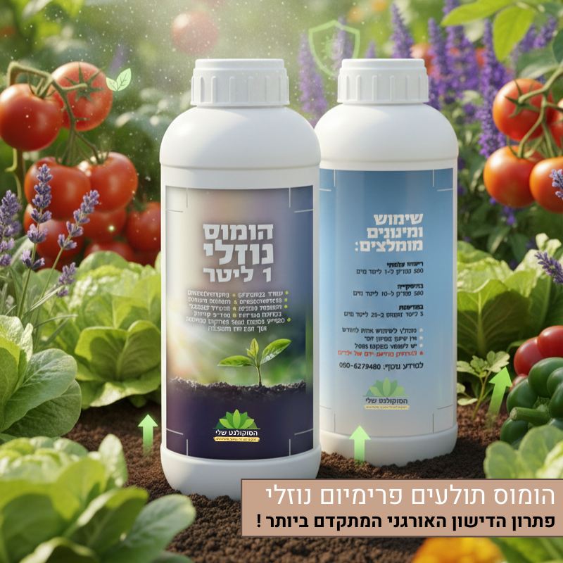 הומוס תולעים פרימיום נוזלי הומוס תולעים פרימיום נוזלי