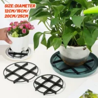 kf-Sa7a2c28e024f42c6bfd22f502bca43f1A-Anti-Rot-Root-Plastic-Planter-Rack-Flower-Pot-Tray-Drip-Plant-Flowerpot-Tray-Indoor-Outdoor-Home מעמד פלסטיק לעציצים עבור מגשי טפטוף (מונע ריקבון שורשים) לאוורור וניקוז יעילים