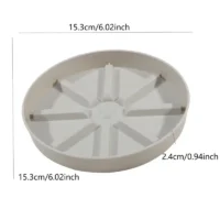 kf-Sb872f723da2e4ac48f3c74fa64ea8396c-Plastic-Round-Flower-Pot-Drip-Tray-Plant-Tray-Durable-Thicker-Anti-Rot-Root-For-Indoors-Outdoors תחתית ניקוז עגולה מפלסטיק עם הגבהה לעציצים - הפתרון המושלם למניעת ריקבון שורשים ולאוורור מיטבי