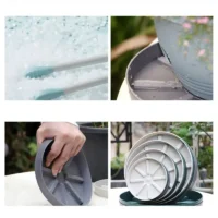 kf-Sc7a039a62df047faaec7c45df2adb652b-Plastic-Round-Flower-Pot-Drip-Tray-Plant-Tray-Durable-Thicker-Anti-Rot-Root-For-Indoors-Outdoors תחתית ניקוז עגולה מפלסטיק עם הגבהה לעציצים - הפתרון המושלם למניעת ריקבון שורשים ולאוורור מיטבי