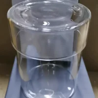 כלי זכוכית צנצנת טרריום שקופה מזכוכית בורוסיליקט - בית מושלם לעולם הטחבים והצמחים הזעירים
