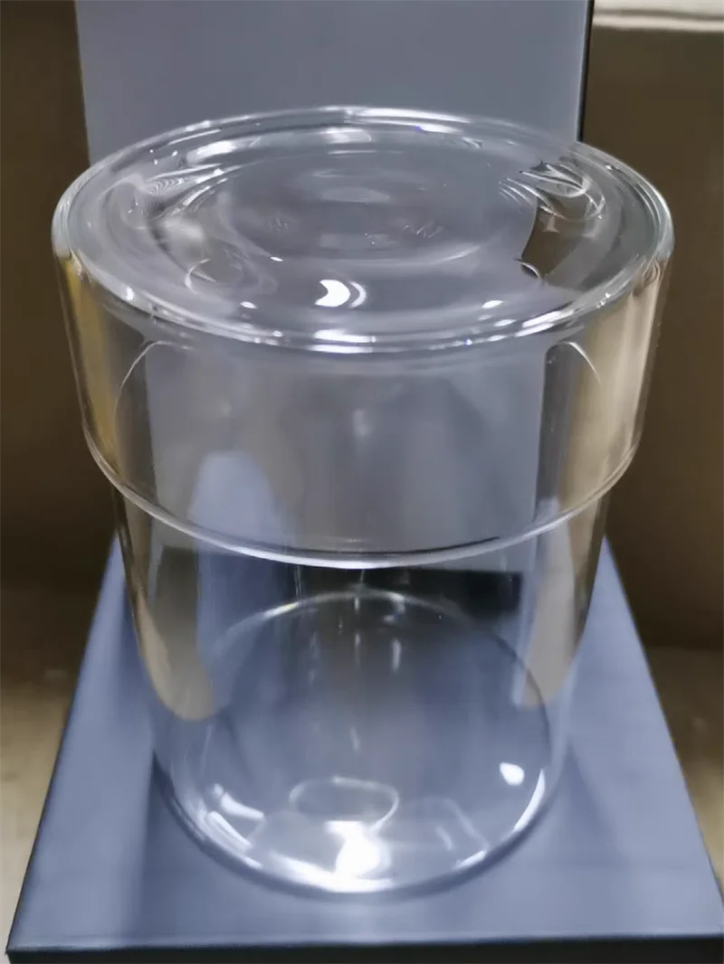 כלי זכוכית צנצנת טרריום שקופה מזכוכית בורוסיליקט - בית מושלם לעולם הטחבים והצמחים הזעירים
