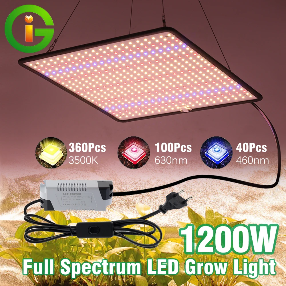 kf-S78250fb61f8b42809ee03d14d190e8a92-LED-Grow-Light-Full-Spectrum-Phyto-Lamp-AC85-240V-40W-For-Indoor-Grow-Tent-Plants-Growth.webp מנורת גידול LED מקצועית לצמחים 1200W ספקטרום אור מלא בכיסוי עד 3 מר