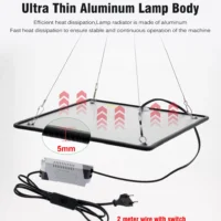 kf-Sec3d2226720749e9a20c7d08e1ba85b5z.webp מנורת גידול LED מקצועית לצמחים 1200W ספקטרום אור מלא בכיסוי עד 3 מר