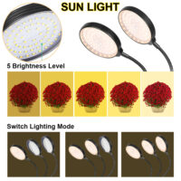 product-service-filenode-s-product-service-000035-2022-10-19-4BA8B0B61608F224B1DA18B08AF4705E תאורת LED חכמה לצמחים - ספקטרום אור מלא 4000K אור שמש, טיימר, שליטה מלאה על תנאי הגידול