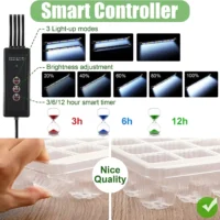 kf-S1f0c1ff1dc0b414da4cdb135c72be59dD זוג חממות עם ארגזי זריעה והנבטה - מושלם לגינון ביתי - 80 תאים עם בקרה חכמה ותאורת LED מתוזמנת אוטומטית