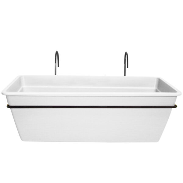 גפן-אדנית-מעקה-לבן-001-600x600 סט אדנית איכותית + מעקה למרפסת - הפתרון המושלם לגינון בכל מרחב