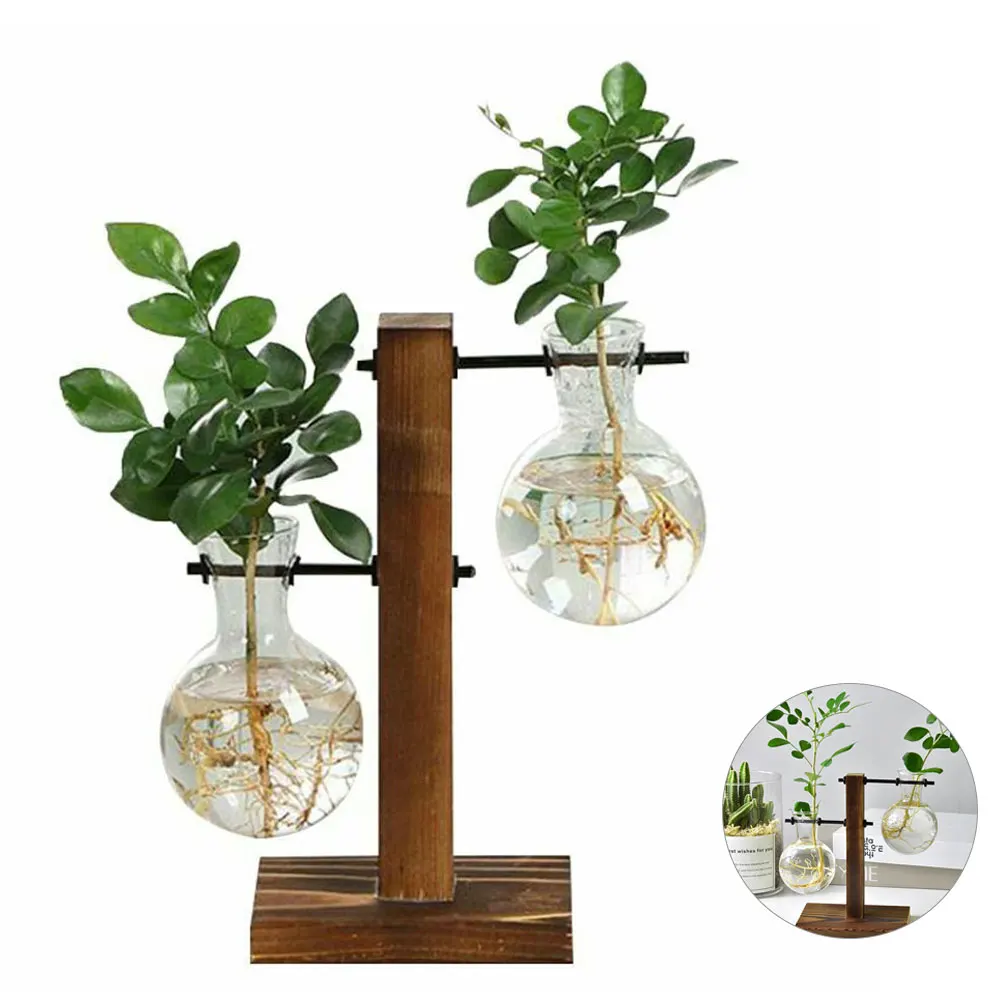 kf-S4d32d7d68ca140fbaaff3bcaaff2a465K-Creative-Glass-Desktop-Planter-Bulb-Vase-Wooden-Stand-Hydroponic-Plant-Container-Decor-Home-Tabletop-Decor-Vases סט זוג עציצי בועה מזכוכית מעוצב עם מעמד עץ - הדרך האלגנטית לגדל צמחים במים