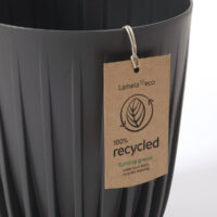 pol_pl_Doniczka-O300-mm-Mira-Eco-Recycled-Antracyt-Lamela-1615_16_2 קערת שתילה אקולוגית מירה - עציץ ממוחזר בעיצוב מודרני עם ניקוז חכם לבית ולגינה