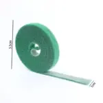 kf-S9bc7bb54b28f4afb88461cd3709b5a5aQ רצועת סרט סקוץ' ירוק לצמחים - פתרון חכם לתמיכה, קשירה וסידור נוח בגינה ובבית