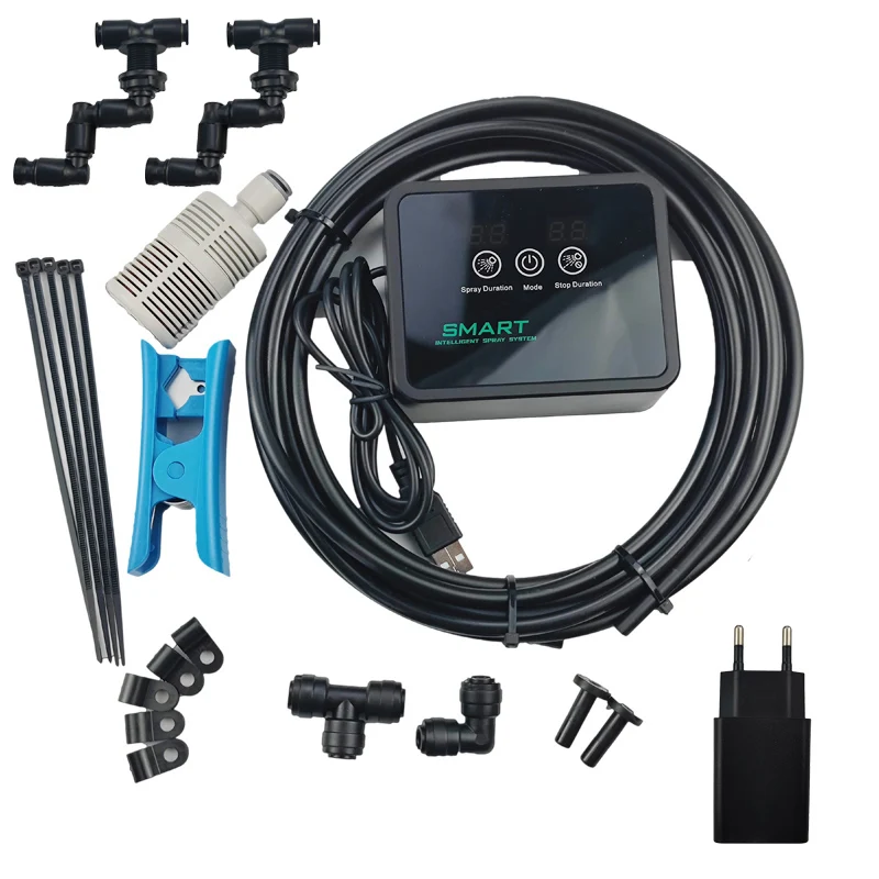 מערכת ערפול המטרה חכמה (Mist System): פתרון אוטומטי להעלאת לחות בטרריום, פלנדריום וגידולי פנים