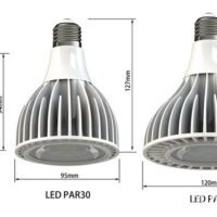S76b8853faff14d17b547cfed57afcf54S מנורת LED ספקטרום מלא 15W עד 38W עם עדשה ייחודית המדמה אור שמש טבעי - לצמיחה בריאה ואיכותית E27