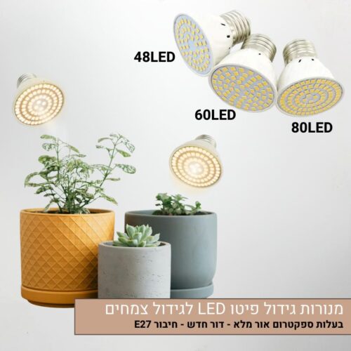 מנורות גידול פיטו