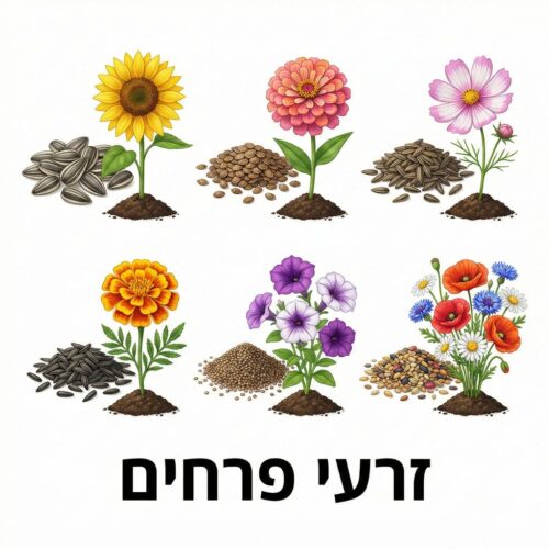 זרעי פרחים זרעי פרחים