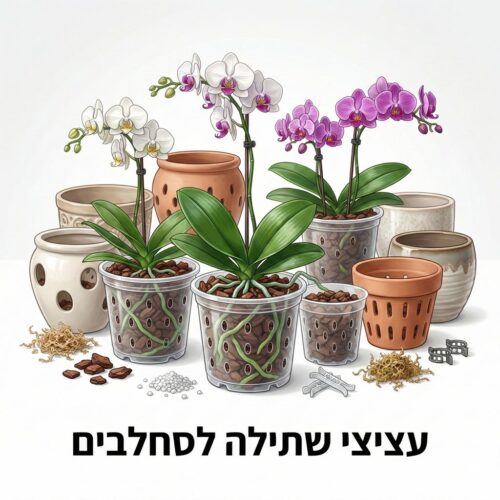 עציצי שתילה לסחלבים עציצי שתילה לסחלבים