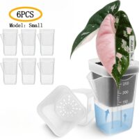product-fancy-335b4b36-c10c-420b-98f9-4f1bbffd9b36 עציץ סמי הידרו שקוף - עציץ השקיה עצמית לצמחי בית ולהשרשת ייחורים