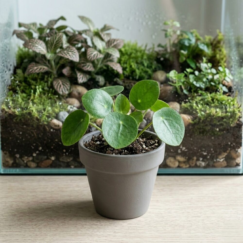 פיילאה קטנה - Pilea depressa פיילאה קטנה - Pilea depressa