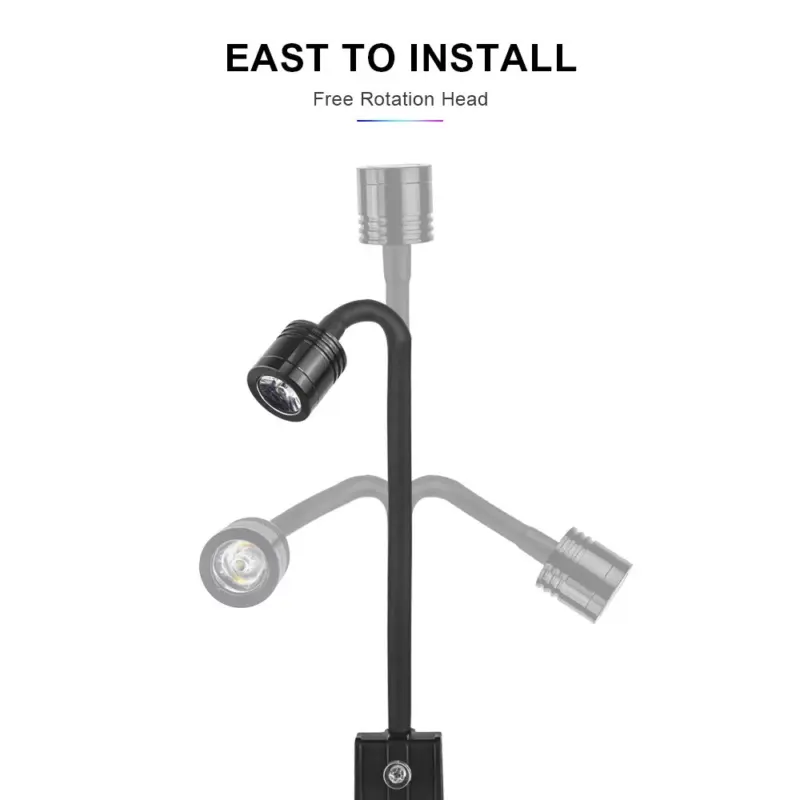 kf-S4fea83235f8a49f98ac655d5f5d634211 תאורת LED קומפקטית לטרריום - מנורת גידול עם ראש מתכוונן וקליפס