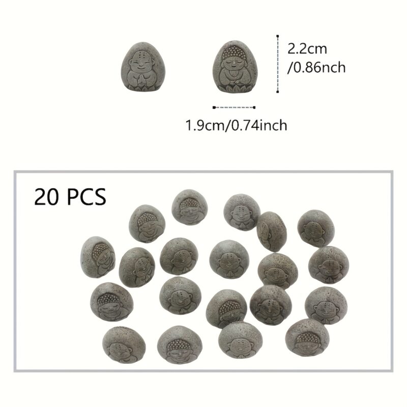 product-fancy-c17c6c31-4b5d-4c56-b1bd-3af5c98744e0 20 פסלי בודהה מיניאטוריים לעיצוב טרריומים וכתוספת לעיצוב עציצים